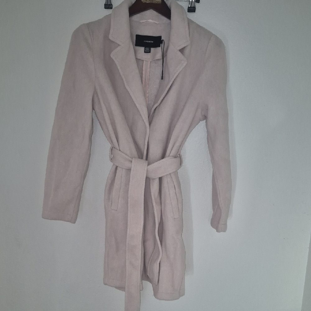 Vero Moda Soft Cream Trench Coat